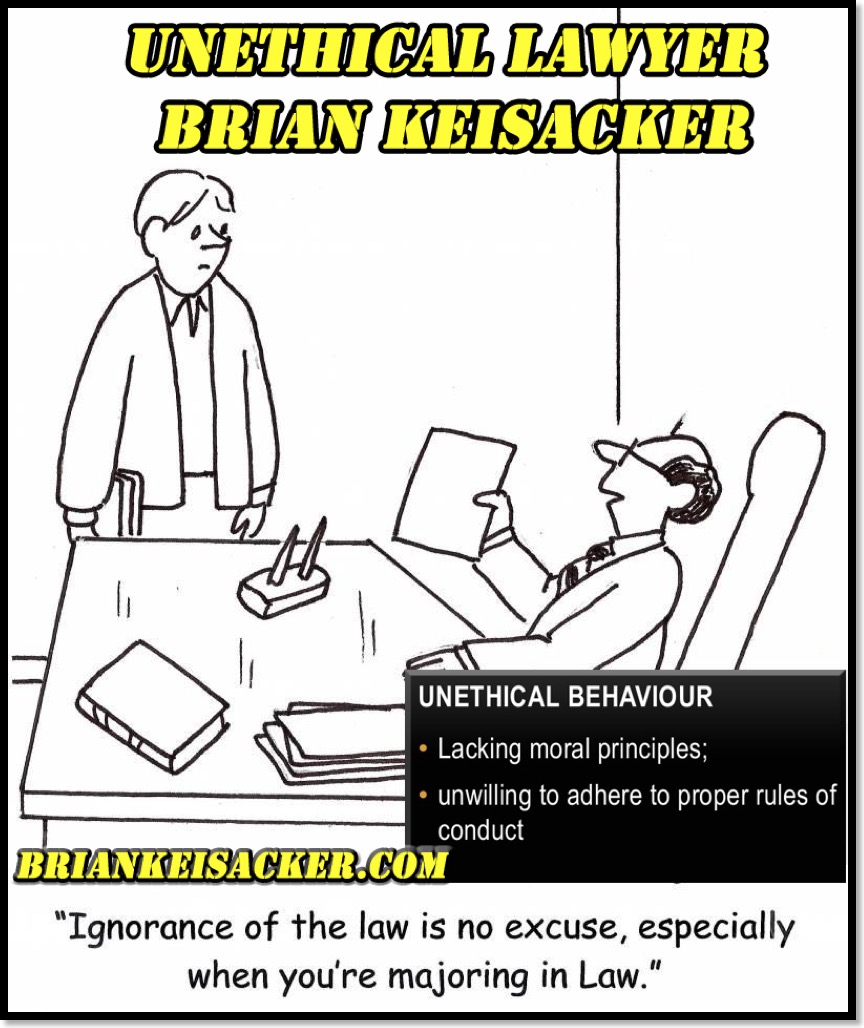 Brian Keisacker Ignorance of the law 666