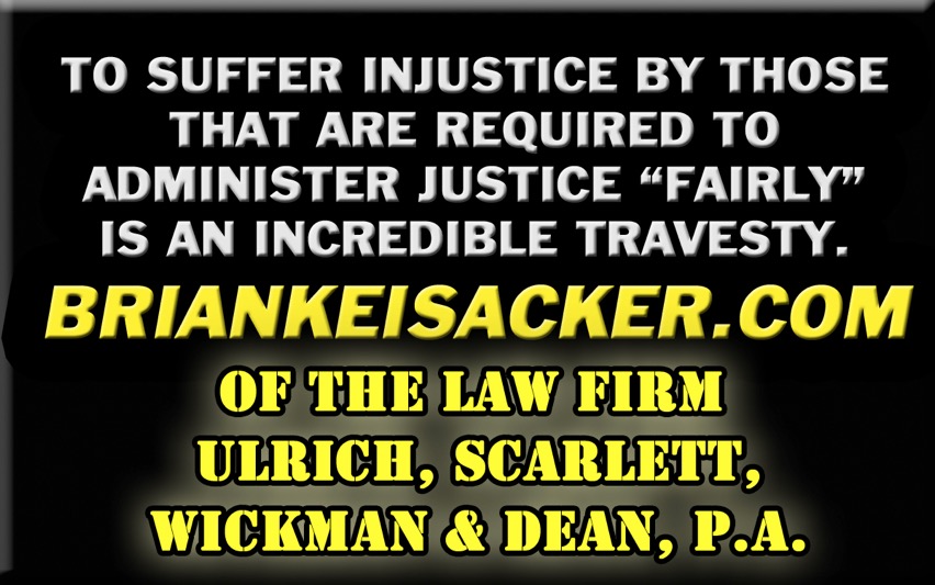 BRIAN KEISACKER UNFAIR JUSTICE 2